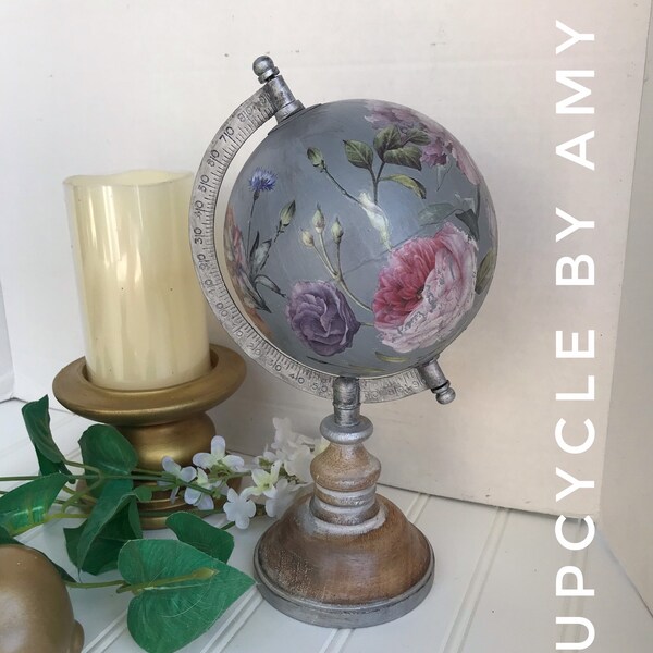 Decorative Globe Etsy