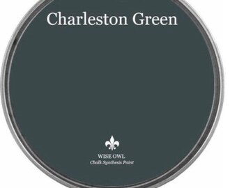 Wise Owl Chalk Synthesis Paint - Charleston Green