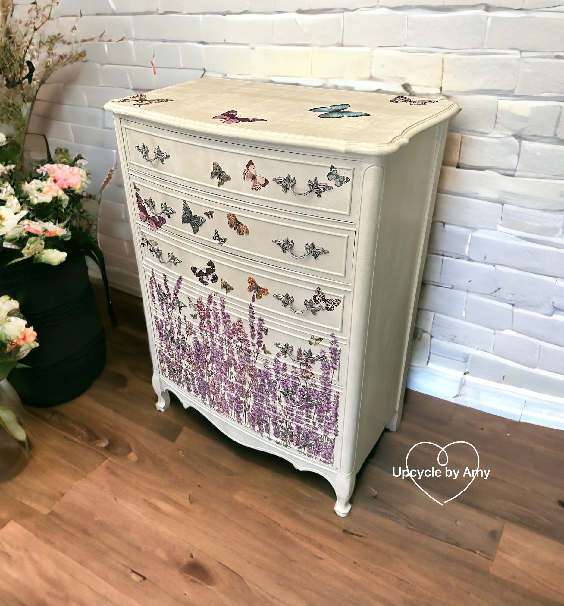 Tall Lavender Purple Dresser – Post Furnishings