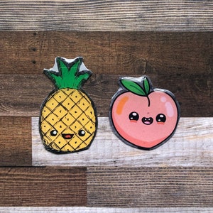 Pineapple and Peach Xray Markers