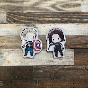 Captain America & Winter Soldier Xray Markers