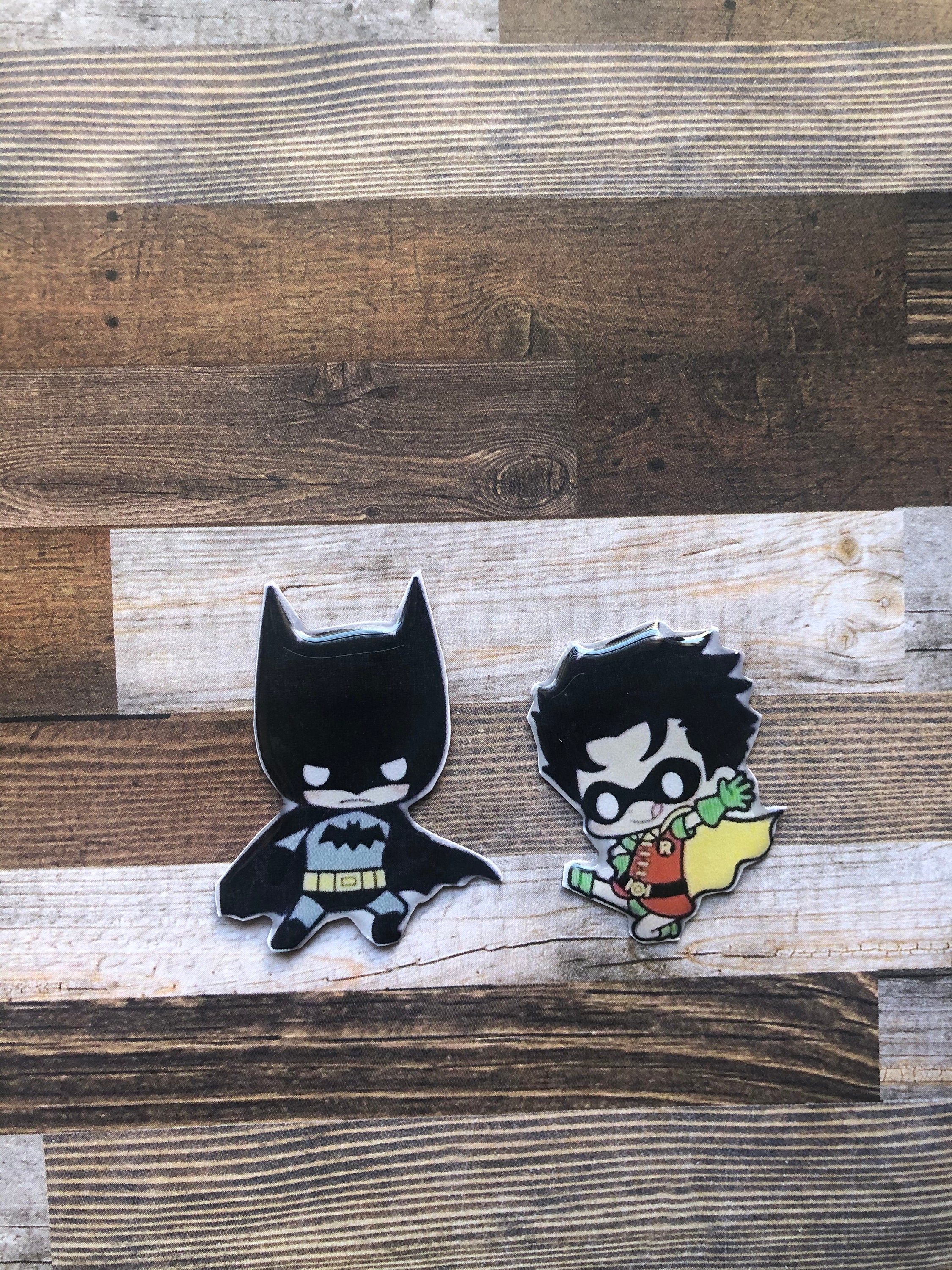 Batman and Robin Xray Markers - Etsy