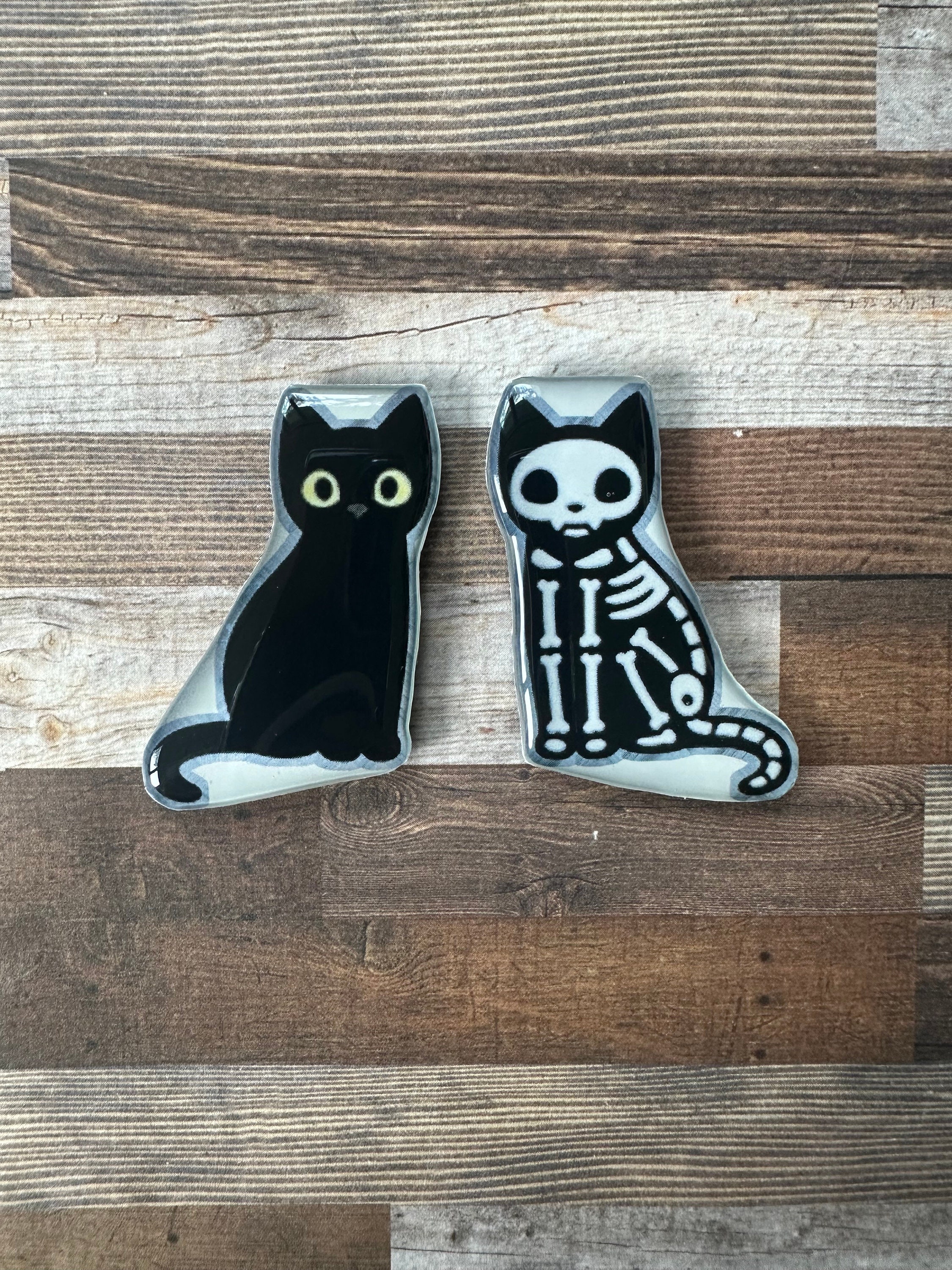 Black Cat Skeleton Cat Xray Markers - Etsy Black Cat Skeleton Cat Xray Markers - Etsy