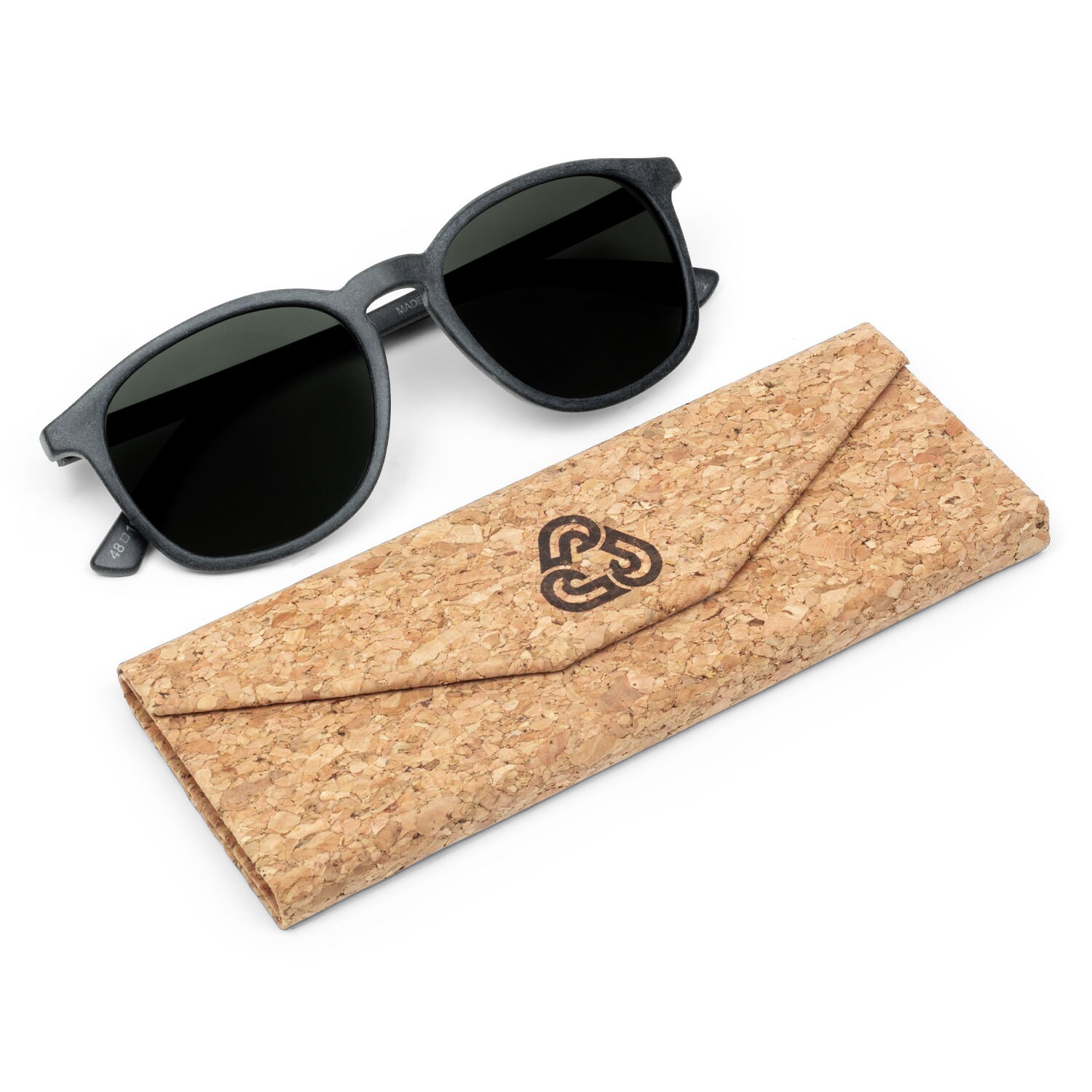 Recycled Fishing Net Frame Sunglasses UV400 Polarized Lenses Eco-Friendly SOJOS Ocean-Protected Recycled Sunglasses 2025 | Atlantic Ocean main image 3