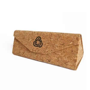 Sustainable Cork Folding Sunglasses Case Glasses Hard Protective Eco ...