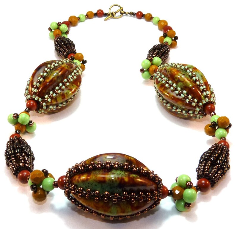 Shops Corseted Ovals Necklace & Earrings Set