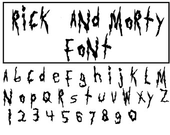 Free Free Rick And Morty Svg Etsy 8 SVG PNG EPS DXF File