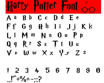 Download 43+ Free Svg Harry Potter Font PNG Free SVG files ...