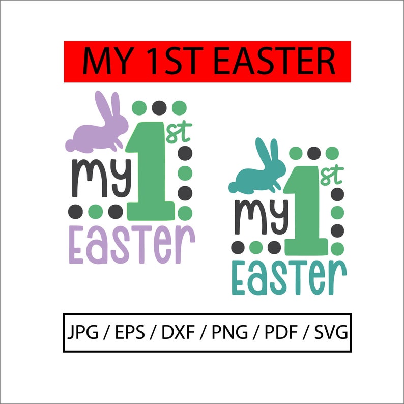 Download My First Easter Svg My 1st Easter Doodle Easter Shirt | Etsy