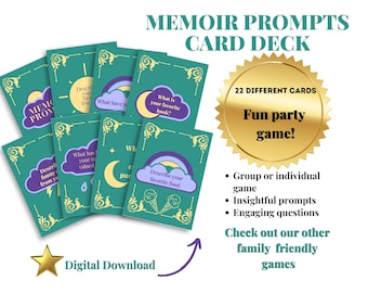 Tarjetas de memoria: Kit de inicio para contar historias familiares (descarga digital)