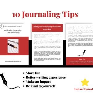 10 Tips for Improved Journaling