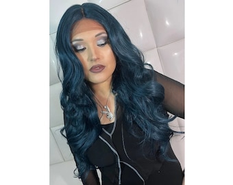 Hairstyles Center Part Etsy