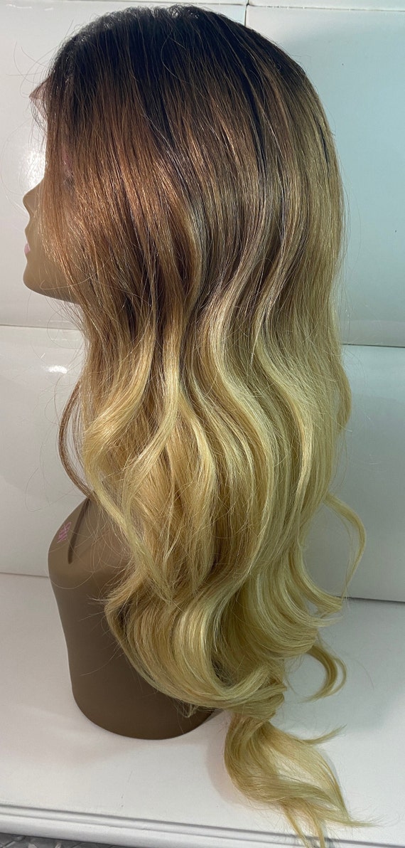 Ombre Strawberry Blonde Hair UNice Ash Blonde & Strawberry Blonde