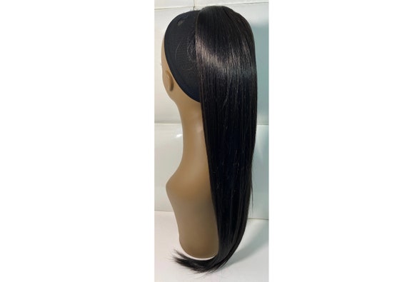 Drawstring Clipin Ponytail Hair pcs brown Ariana Amazon.com: Ponytail Extension #4 Chocolate Dark Brown  main image 2