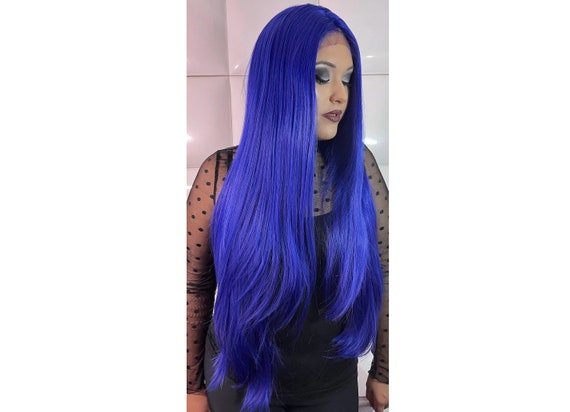 HEVIRGO 48 Pcs Girls Hair Decor Rhinestone Jewels Fashion Hair Extension  Straightener Adorn(Light Blue) 
