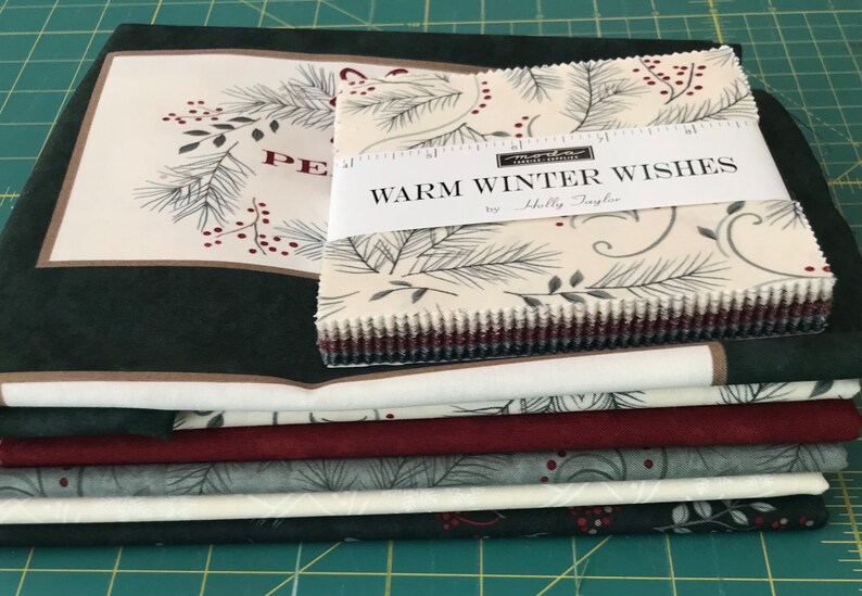 Warm Winter Wishes Fabric Bundle by Holly Taylor for Moda Etsy