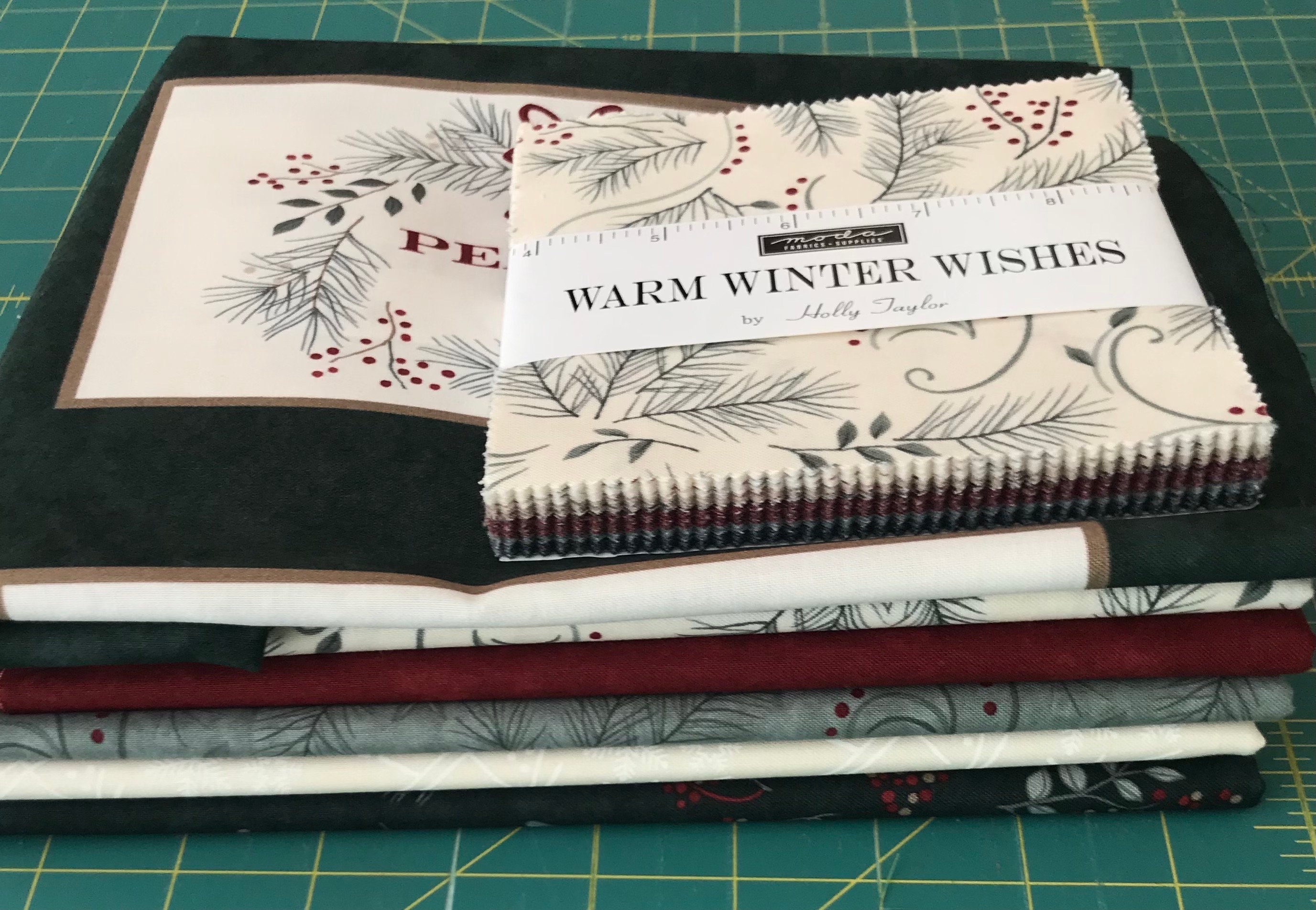 Warm Winter Wishes Fabric Bundle by Holly Taylor for Moda Etsy