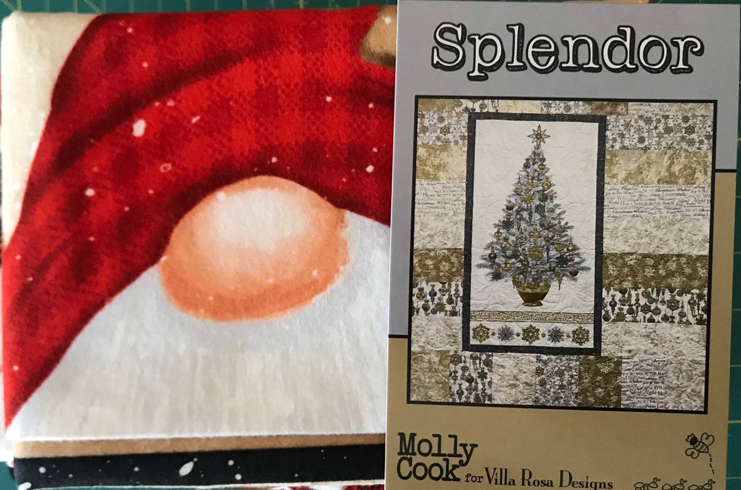 Flannel Timber Gnomies Flannel Quilt Kit by Shelly Comiskey for Henry