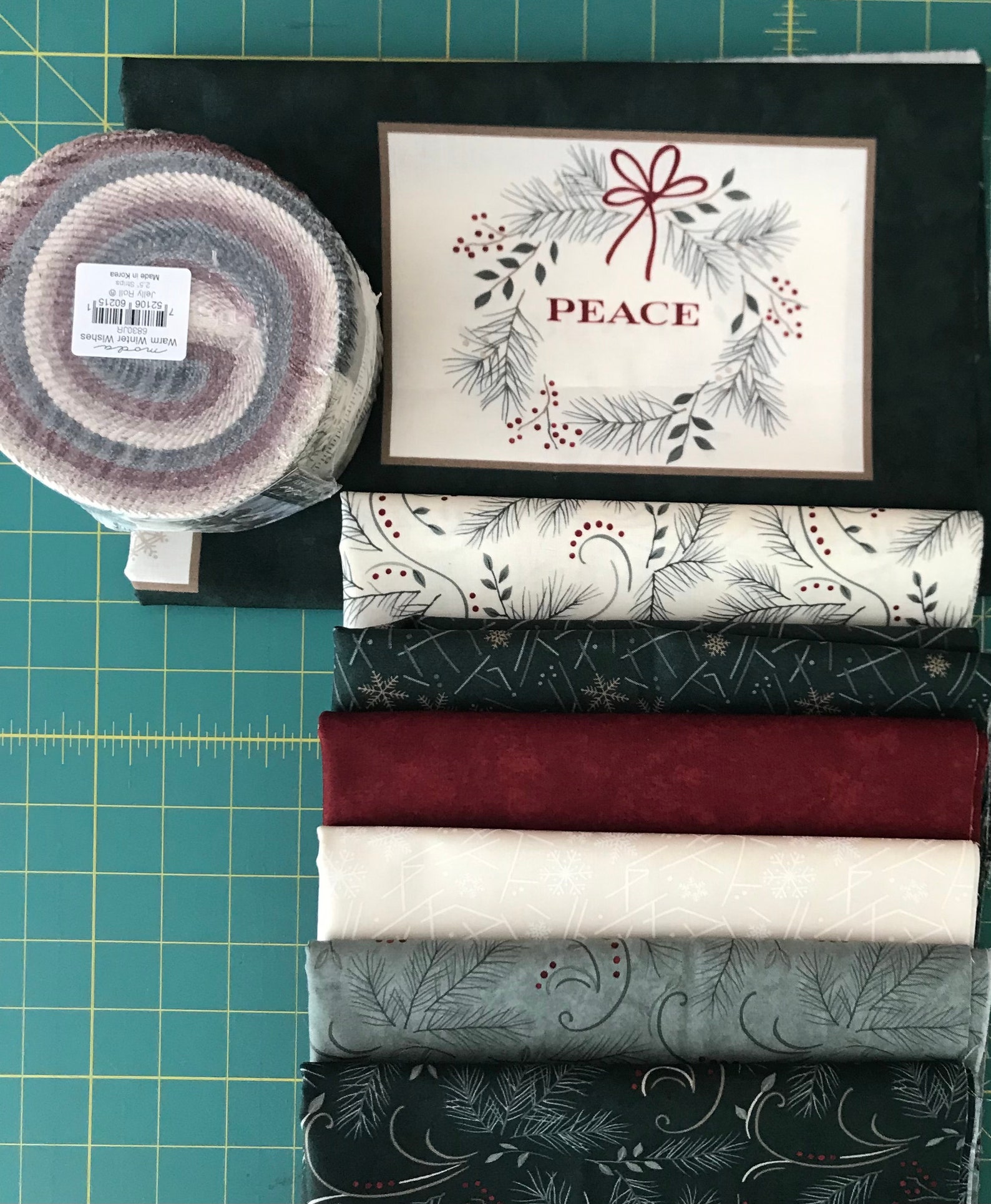 Warm Winter Wishes Fabric Bundle by Holly Taylor for Moda Etsy