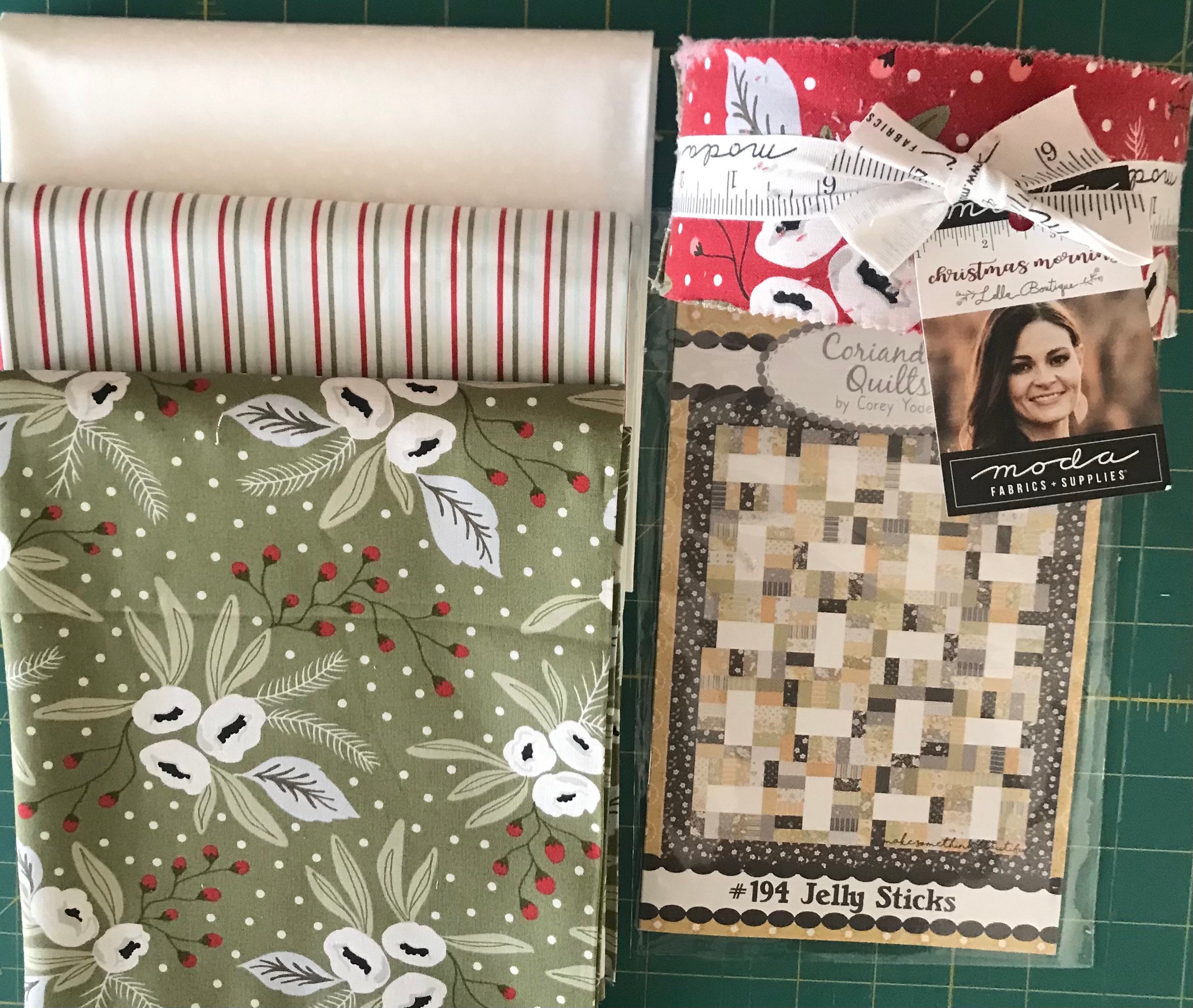Christmas Morning Quilt Kit by Lella Boutique Green 56 X Etsy