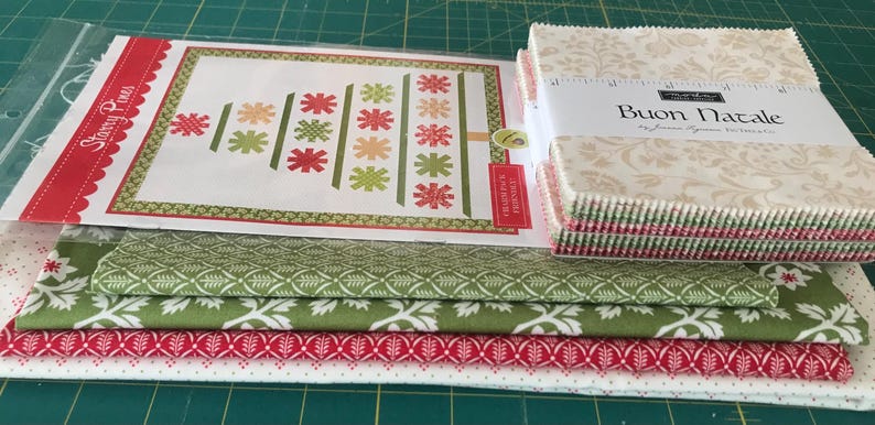 Buon Natale Starry Pines Quilt Kit by Joanna Figeuroa of Fig Tree Co ...