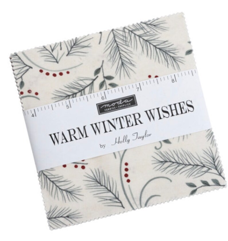 Warm Winter Wishes Fabric Bundle by Holly Taylor for Moda Etsy