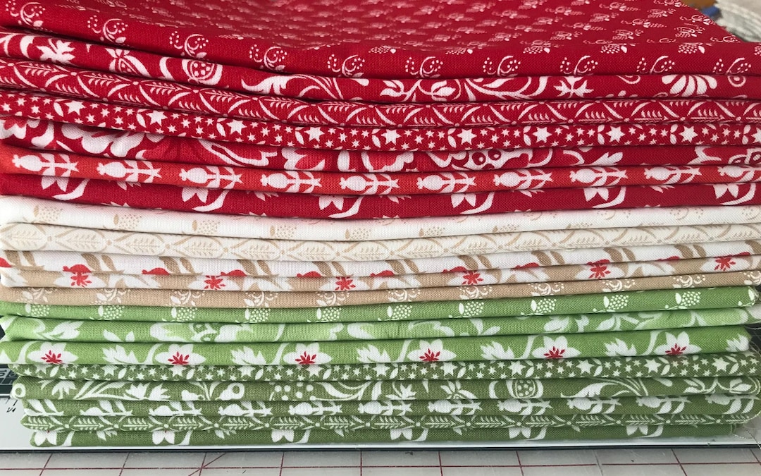 Buon Natale (20) 1/2 Yds by Fig Tree & Co by Joanna Figueroa for Moda ...