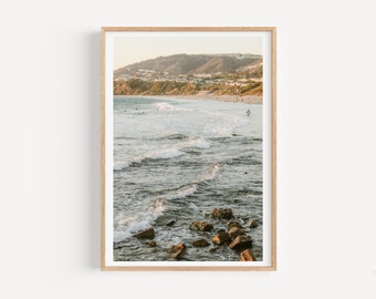 Golden Hour View Dana Point California Surf Fine Art Photography Print
