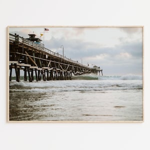 Along the Pier San Clemente Fine Art Photography Print