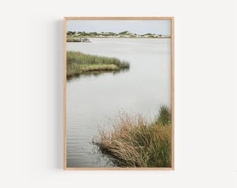 Coastal Dune Lake 30a Florida Serenity Fine Art Photography Print