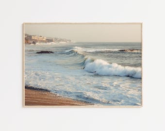 High Surf Coast Laguna Beach California View Fine Art Photography Print