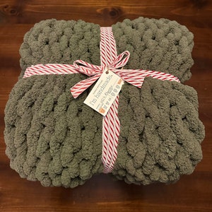 Chunky Knit Blanket