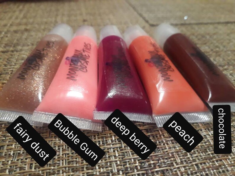Squeeze Tube WHOLESALE Glitter Lip Gloss Prefilled Lip Gloss Etsy