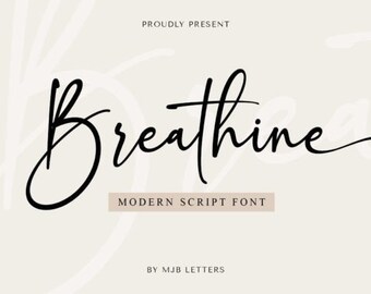 Breathine Font