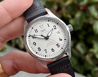 Vintage IWC Pilot’s Watch Mark XX White Dial IW328207 Men's Watch | Gift for Men
