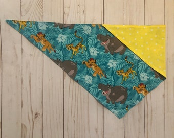 Lion King Reversible Dog Bandana