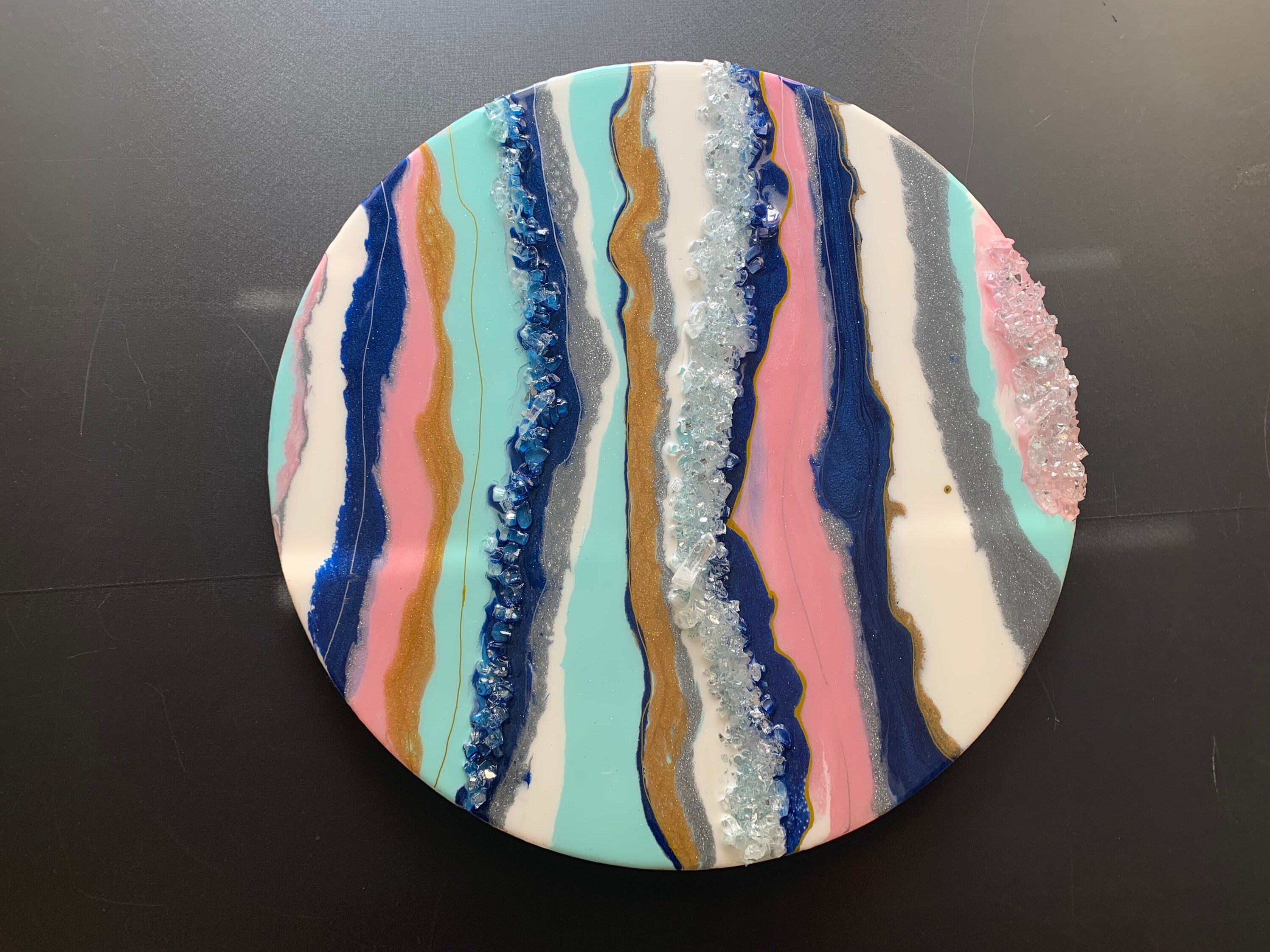 Wall Geode Decor Etsy