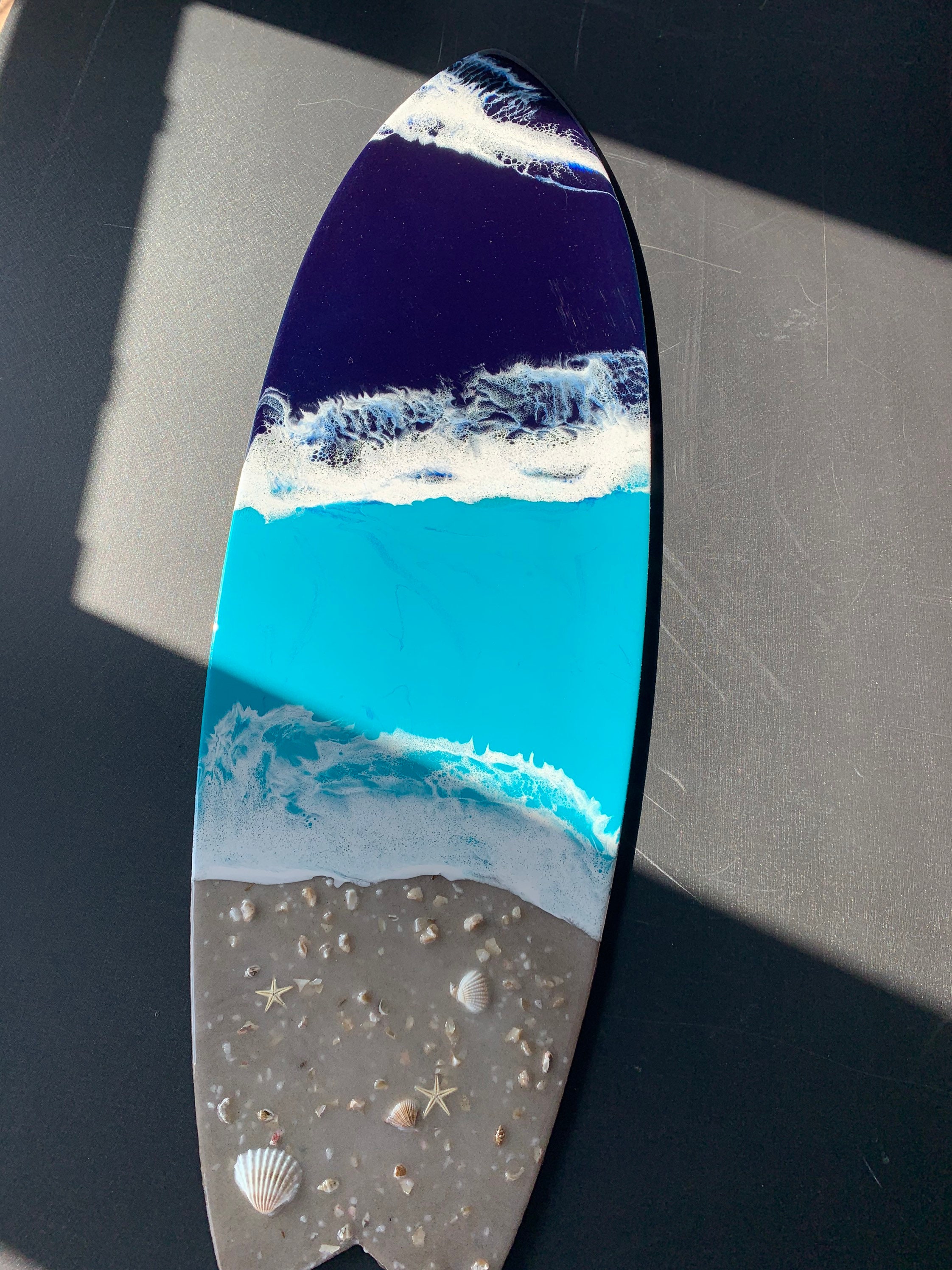 36 Epoxy Resin Surfboard Wall Art Etsy