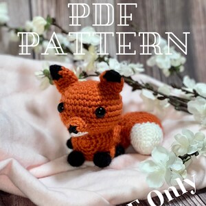 Amigurumi Fox: PDF Crochet Plushie Pattern