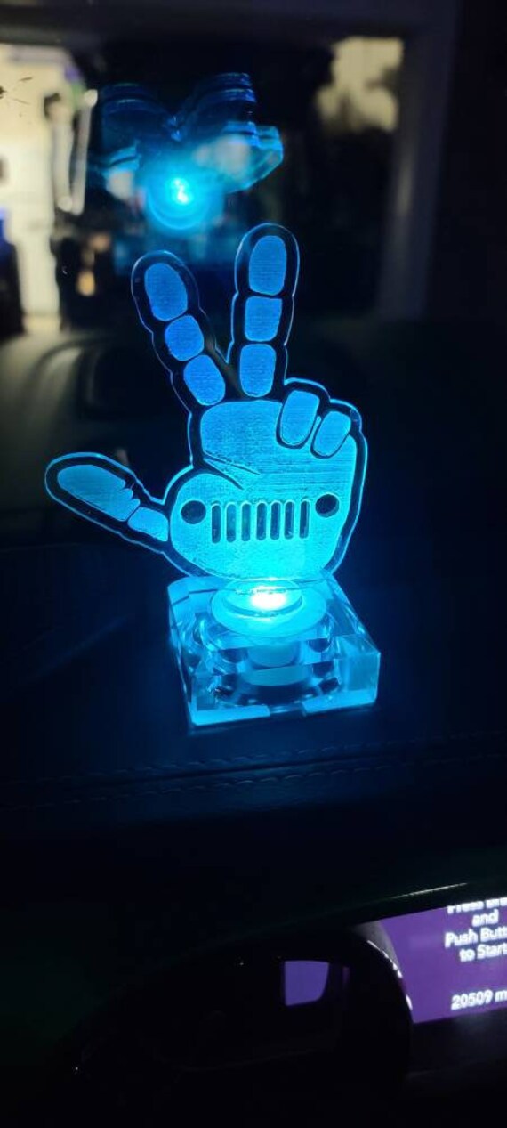 Jeep Light Wave. LED Light for Dash Lightup and Etsy