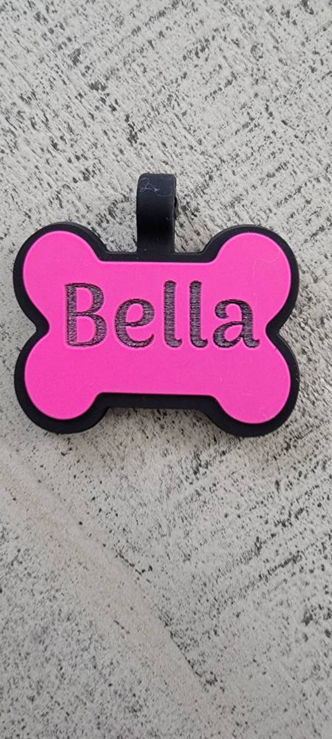 Silicone No Jingle Dog Tag. Soft Noiseless Tag for Animal