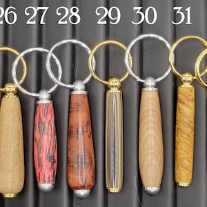 Handmade Wood/Acrylic Keychains