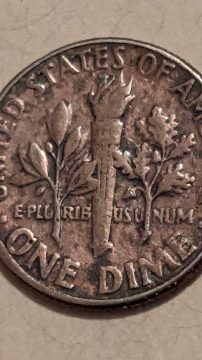 1979 Roosevelt Dime Copper Tone Both Sides Error Coin Etsy UK