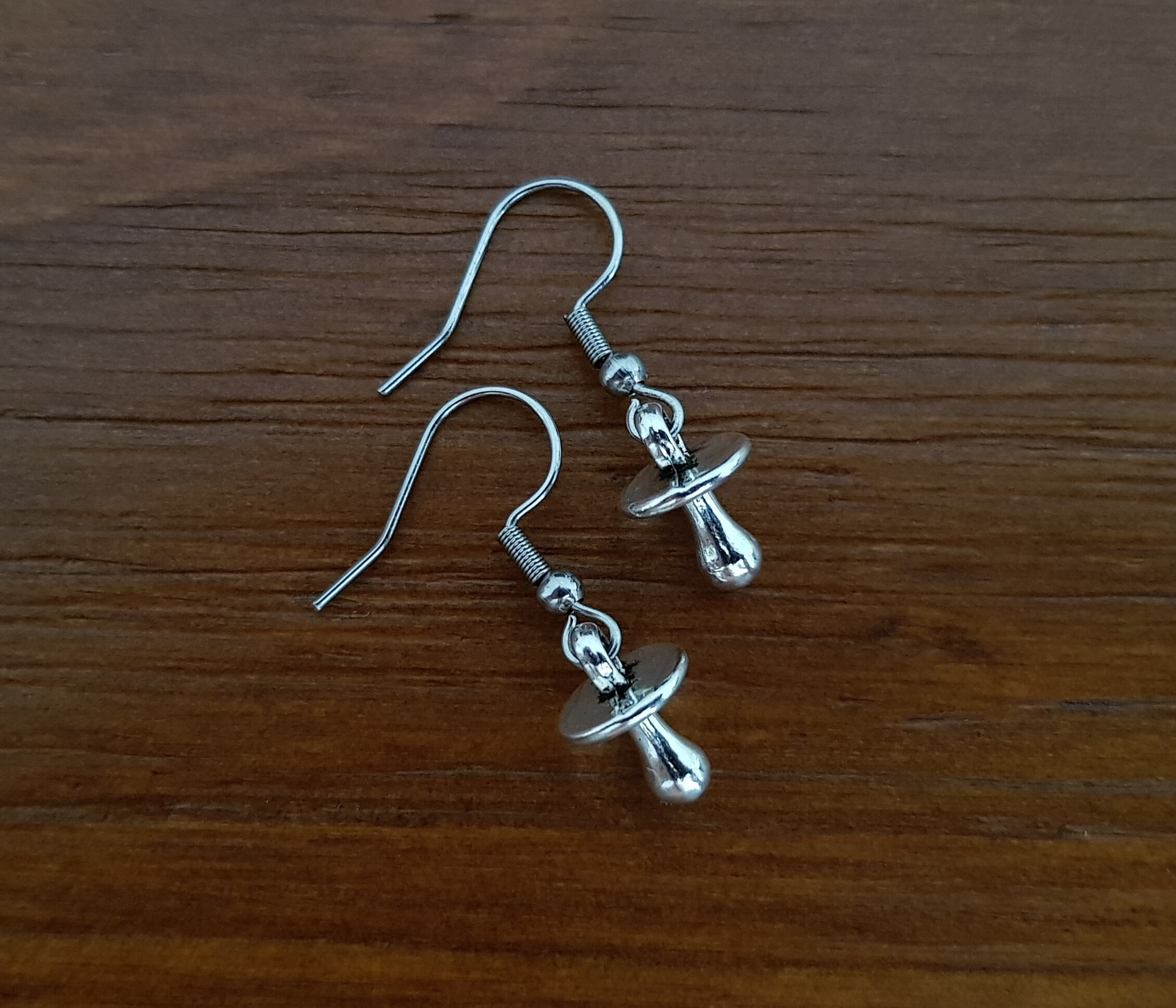 Fun baby themed Earrings Nappy Pin Earrings Dummy Earrings Etsy