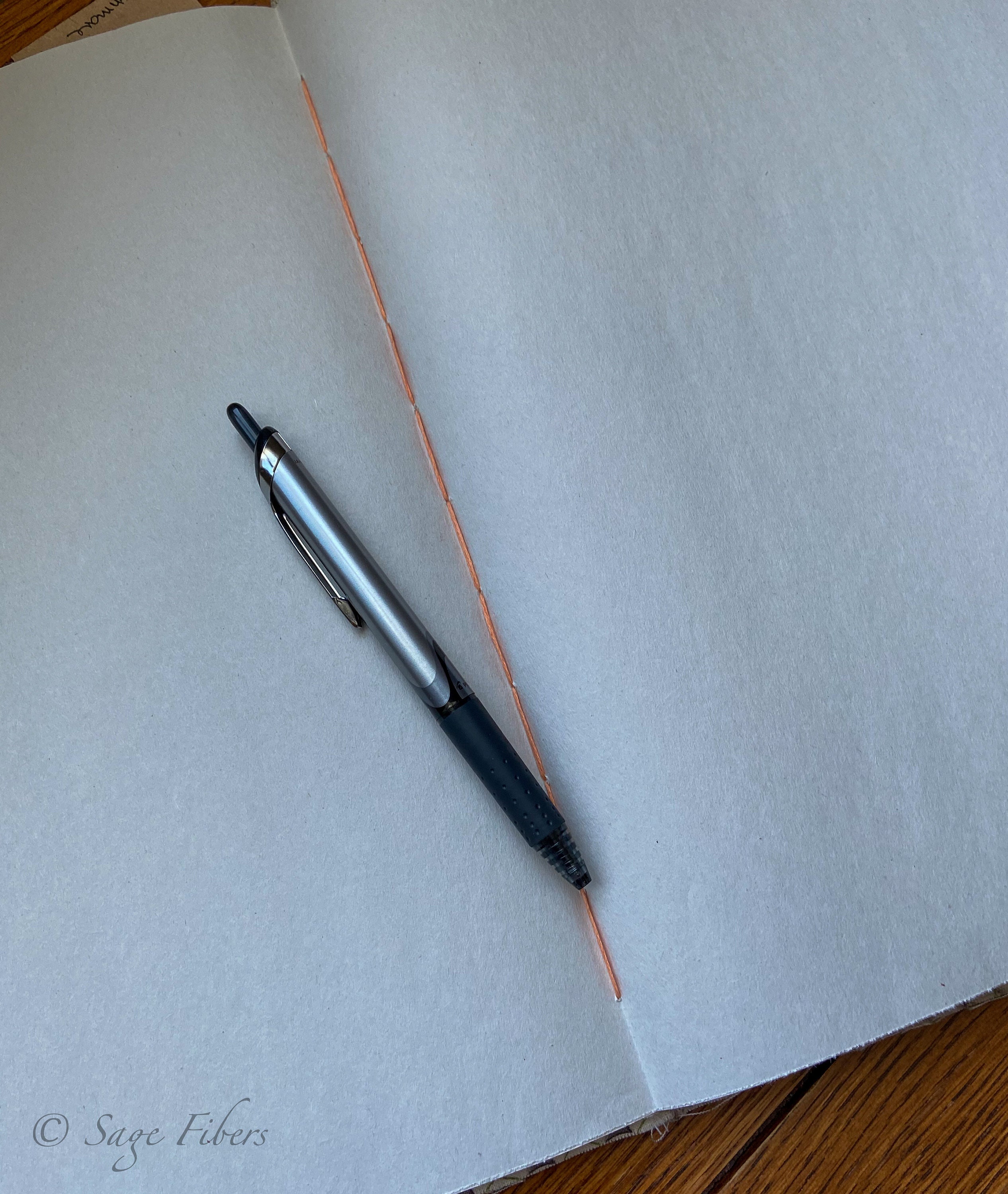 Handbound Sketchbook Newsprint Journal Bullet journal Etsy