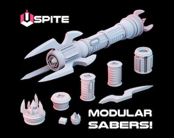 Spite, A 3D Printable Build-A-Hilt Saber Hilt .STL file