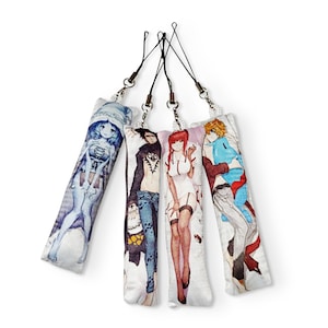 Mini Dakimakura/Body Pillow Keychain/Charm