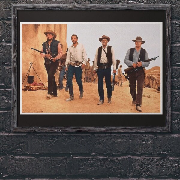 The Wild Bunch -- 11 "x 17" Deluxe Kunstdruck || Letzte Serenade Belagerung für die Bande!