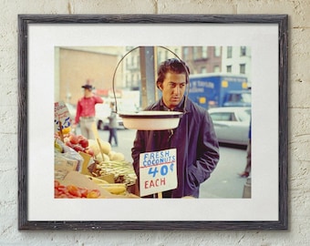Midnight Cowboy -- 8.5" x 11" Deluxe Art Print || Dustin Hoffman as Ratso Rizzo, from the Bronx!