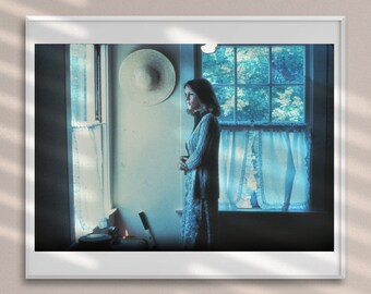 Halloween -- 8.5" x 11" Deluxe Wall Art Print || Jamie Lee Curtis as the pensive Laurie from John Carpenter's Halloween!